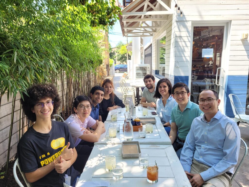 Quoc's send-off lunch, 2021